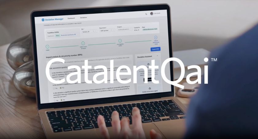 Catalent Debuts AI Tool for Quality Management